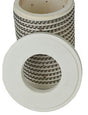 MF SERIES 110V COIL CERAMIC CHAMBER INSERT 1KG FLANGE SET MELTING FURNACE HARDIN