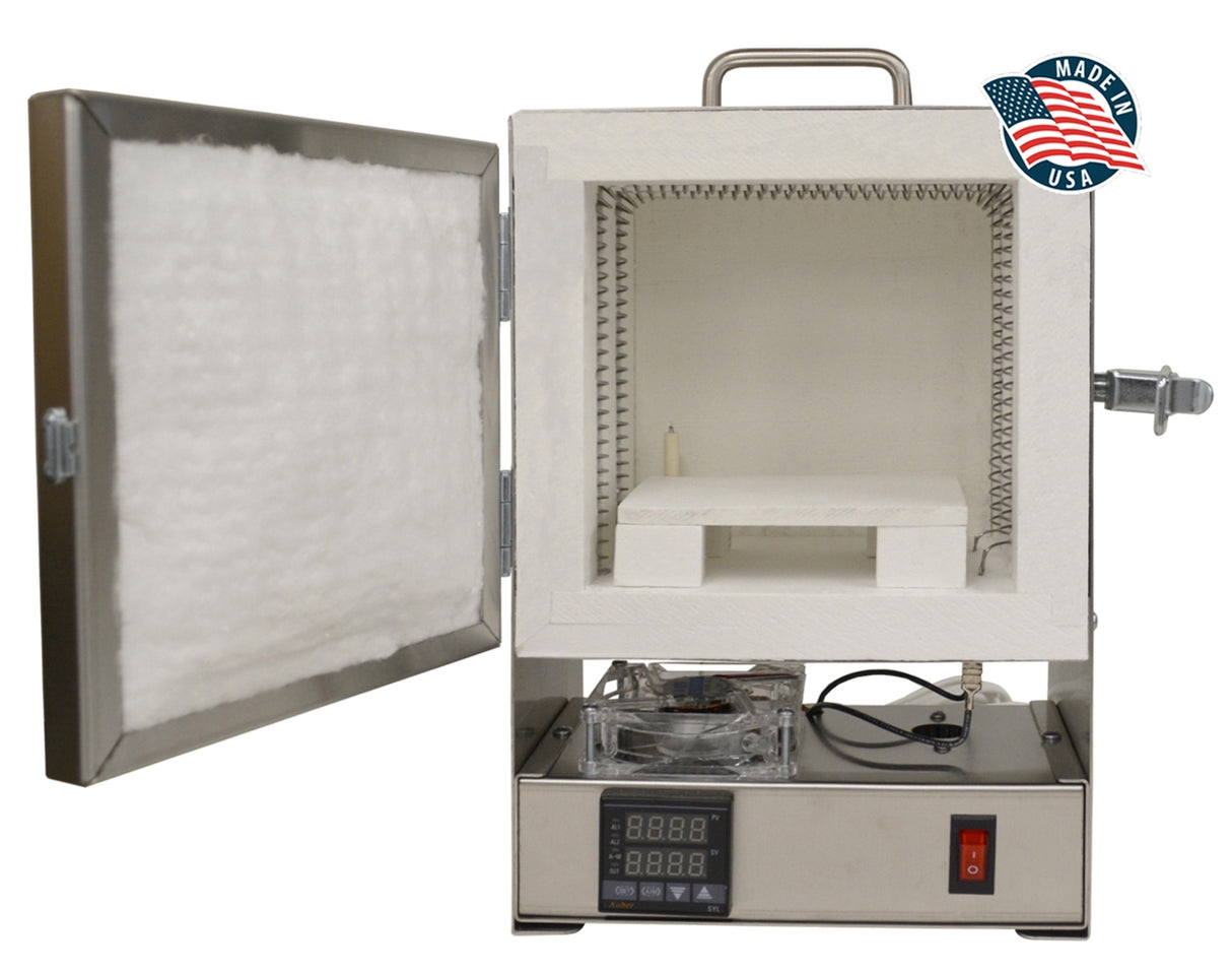 TableTop RapidFire Pro-LP Programmable Furnace - Stainless Steel