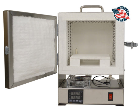 TableTop RapidFire Pro-LP Programmable Furnace - Stainless Steel by PMC Supplies