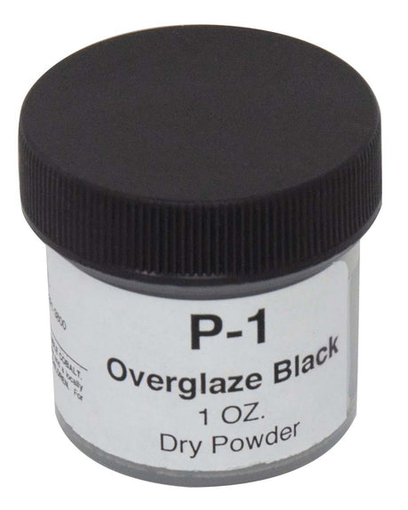 Thompson Lead-Free Overglaze Black P-1 1oz