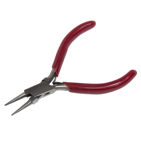 5" Round Nose Pliers with V-Spring