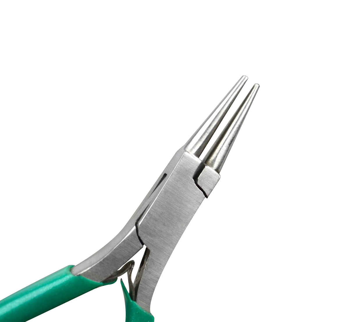 4-1/2" Round Nose Pliers with V-Spring