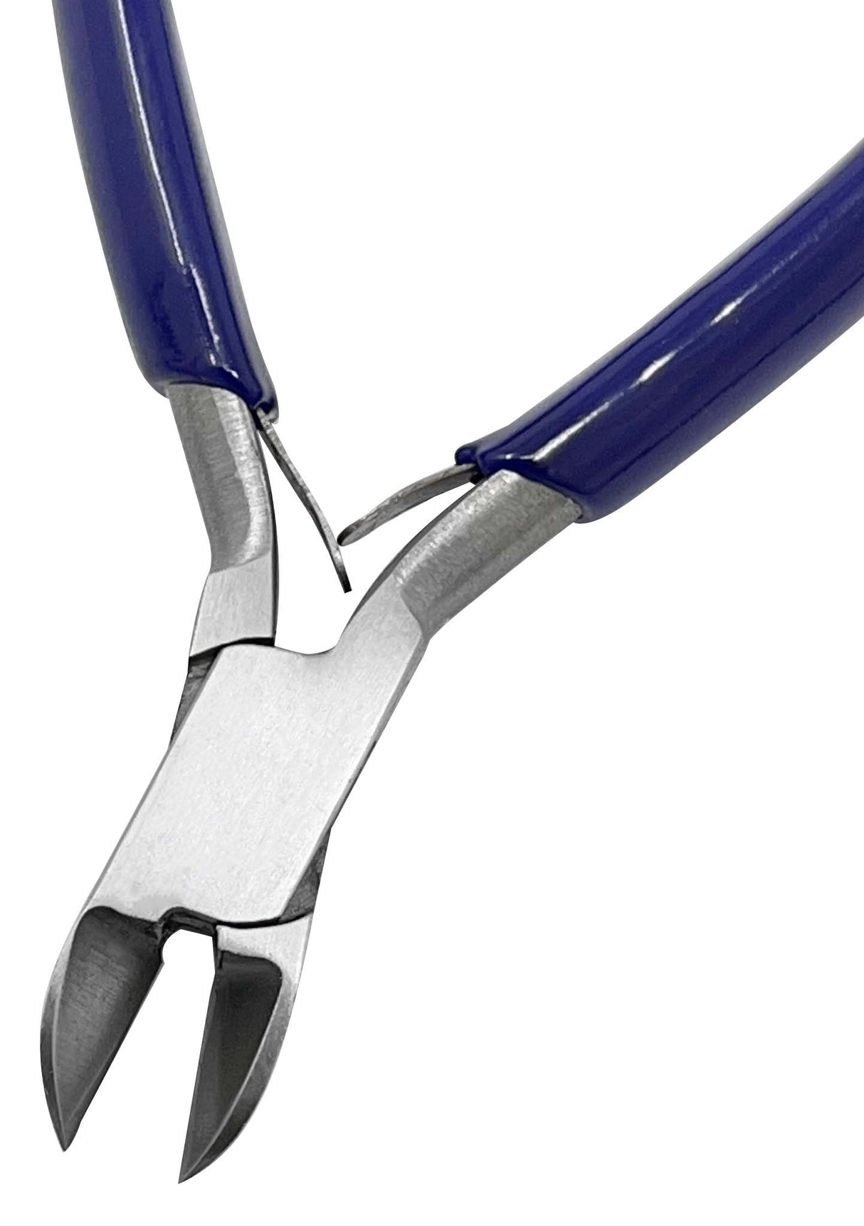 Slim 4-1/2" Bevel Side Cutters - Blue