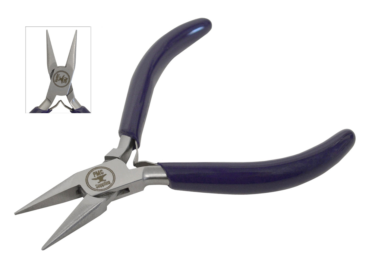 5-1/2" Chain Nose Pliers - Blue