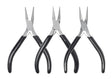 3-Piece Stainless Steel Pliers Set (Round, Flat, & Chain Nose)