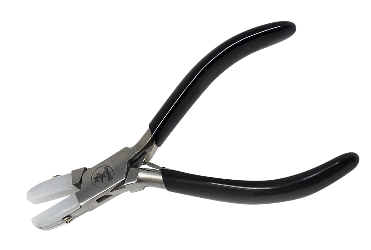 Slim Nylon Flat Nose Pliers - Black