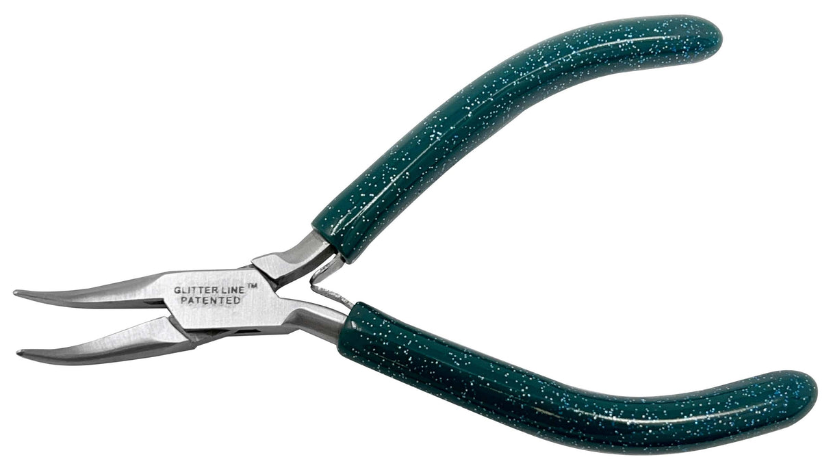 4-1/2" Bent Nose Glitter Line Pliers