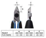 Lindstrom Stubby Angled Flat Nose Pliers