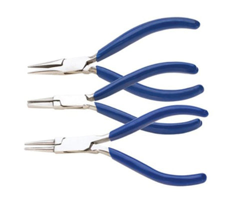 4-3/4" 3 Piece Student Plier Set 