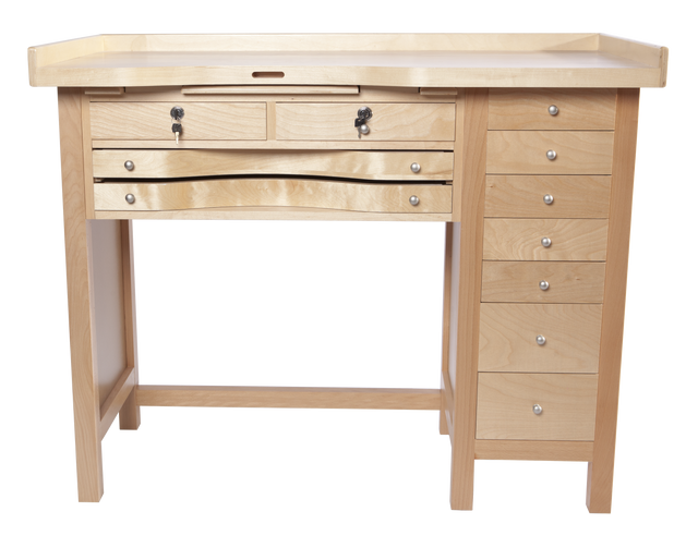 9 Drawer Mastercraft Jewelers Bench Made In USA