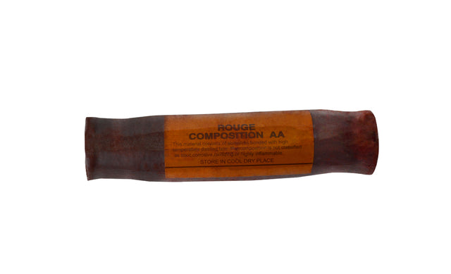 Red Polishing Rouge Compound for Gold and Brass - 1/2 Lb Bar