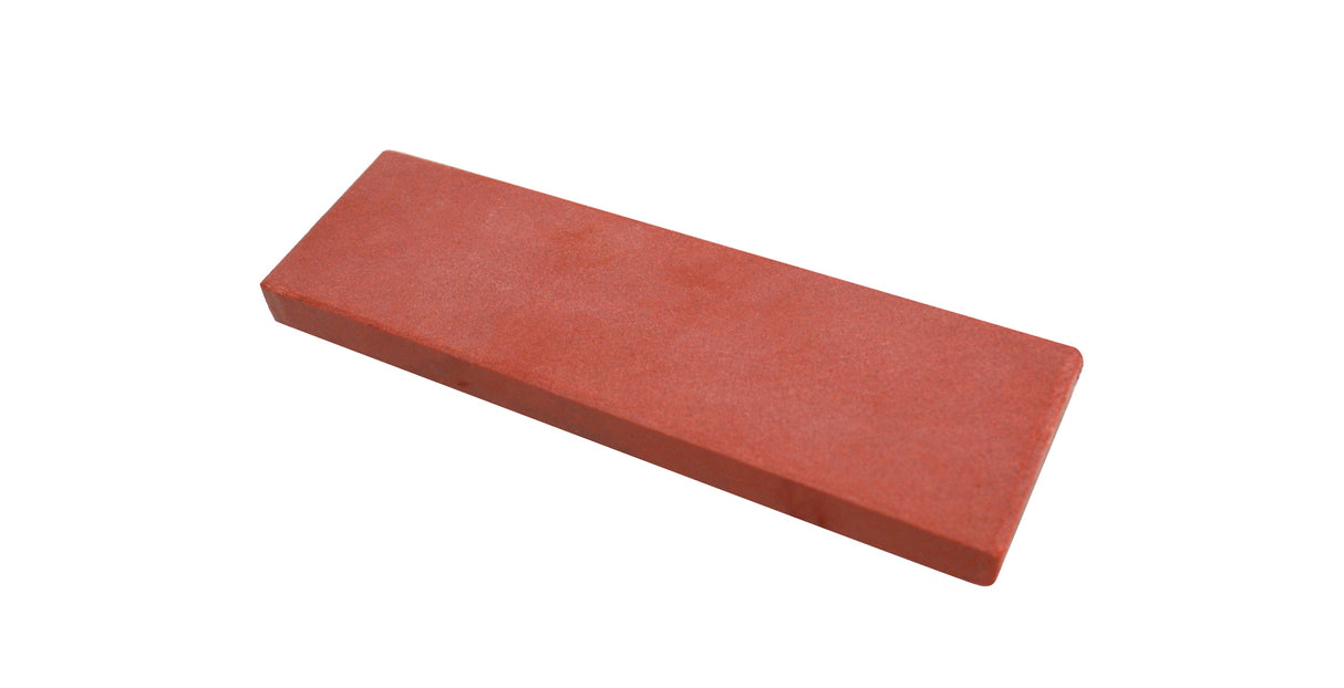 Red Color Jeweler's Polishing Stone size 5-1/4" x 1-1/2" for fine polishing small parts