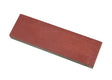 RedGreen jewelers polishing stone 5-1/4 x 1-1/2 inch dual-tone abrasive stone