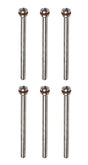 6/Pk Polishing Mandrels w/ Reinforced Screw 5 MM Head & 1/8" Shanks 