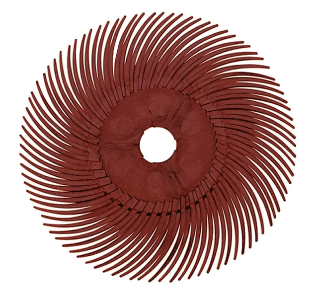 Red 3M Micron Radial Disc - 3", 220 Grit