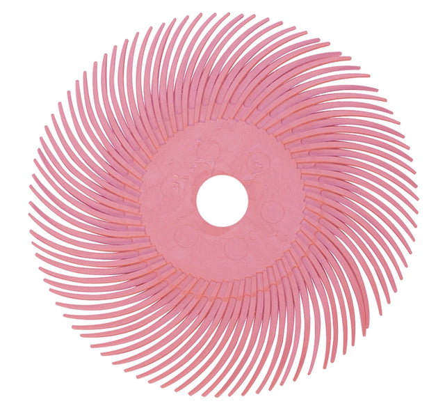 Pink Pumice 3M Micron Radial Disc - 3"