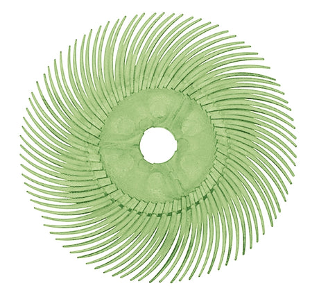 Light Green 1 Micron 3M Radial Disc - 3"