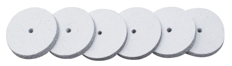 6/Pk Eve Coarse Square Edge 22 x 3MM Unmounted Silicon Wheels 