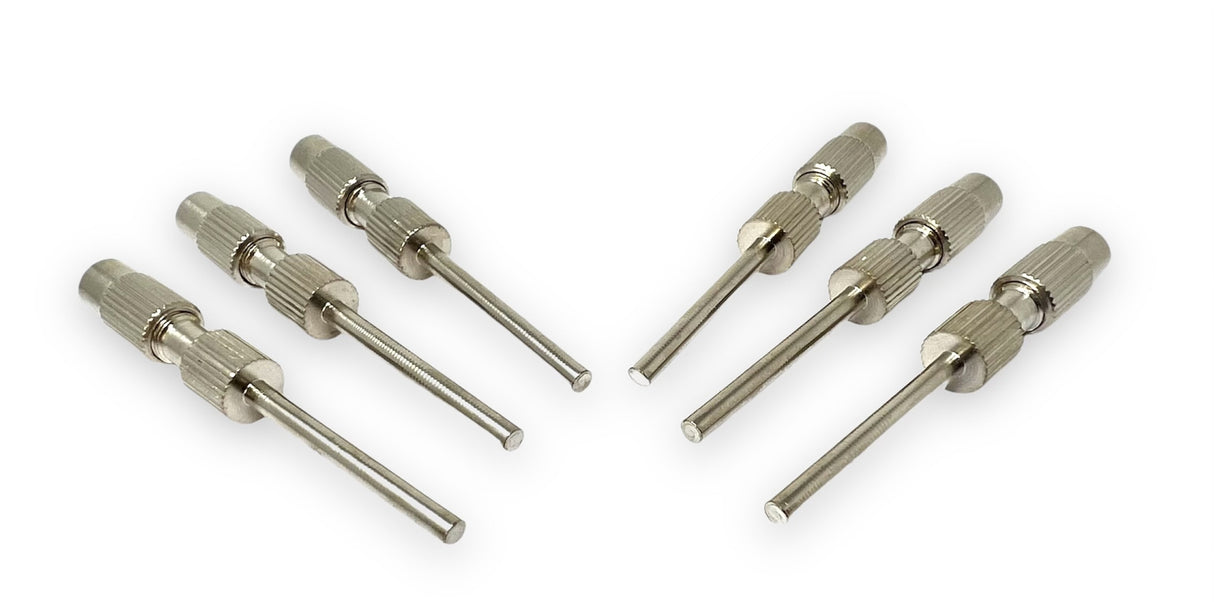 6 Pack 2mm Mandrel To Hold Prong Polisher by PMC Supplies
