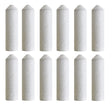 12/Pk Unmounted Silicon Carbide Polishers Coarse (White) Bullet