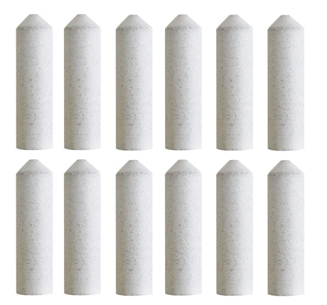 12/Pk Unmounted Silicon Carbide Polishers Coarse (White) Bullet