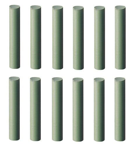 12/Pk 3 MM Extra Fine Polishing Pins -  Green