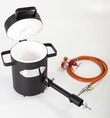 PROPANE MELTING FURNACE GOLD SILVER COPPER BRASS COPPER BRONZE LIGHT DUTY FORGE