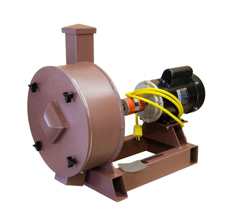 K&M Krusher 1HP electric rock crusher with 14-inch drum and durable steel construction for ore processing