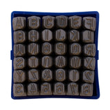 36 Piece Punch Letter and Number Stamp Set - 1/4" by PMC Supplies