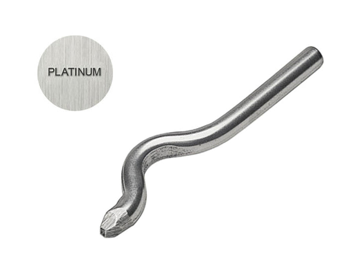 PLATINUM 1 MM Bent Stamp