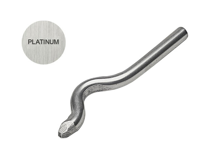 PLATINUM 1 MM Bent Stamp