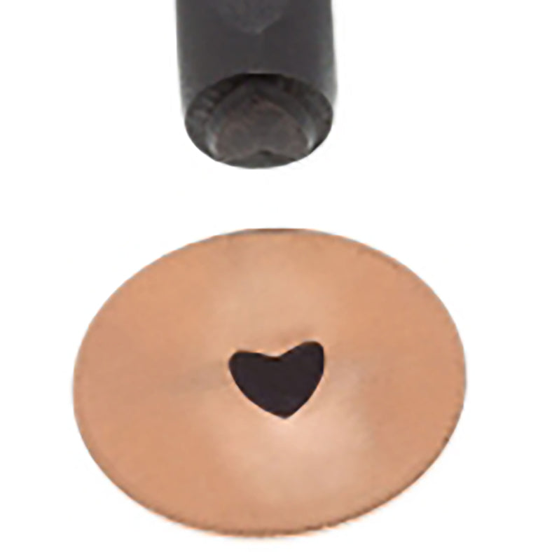 5 MM Solid S-Heart Elite Design Stamp