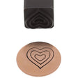 10 MM Triple Heart Elite Jumbo Design Stamp