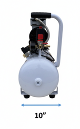 ARBE SAC-010  Space Saving 6 Gallon Oil-Less Air Compressor