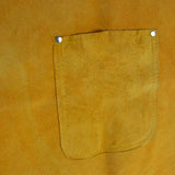 22" x 32" Heat-Resistant Cowhide Leather Apron with Pockets