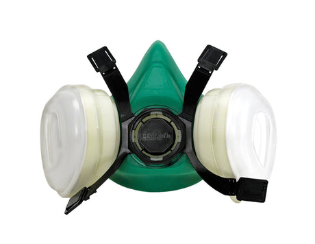 GERSON 8311P medium dual cartridge respirator with P95 filtration for dust and oil-based particulates