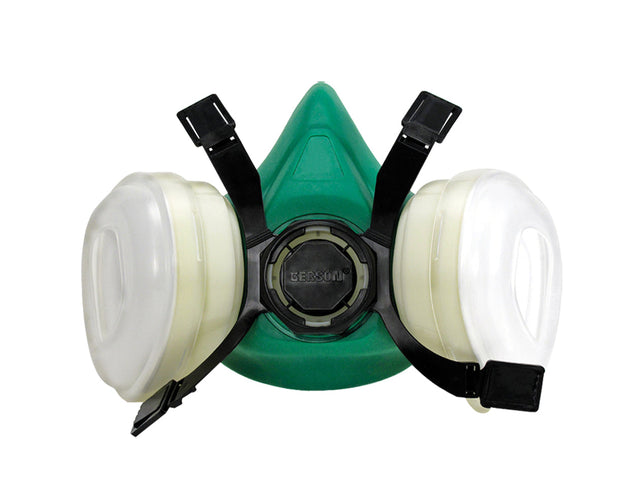 GERSON 8311P medium dual cartridge respirator with P95 filtration for dust and oil-based particulates