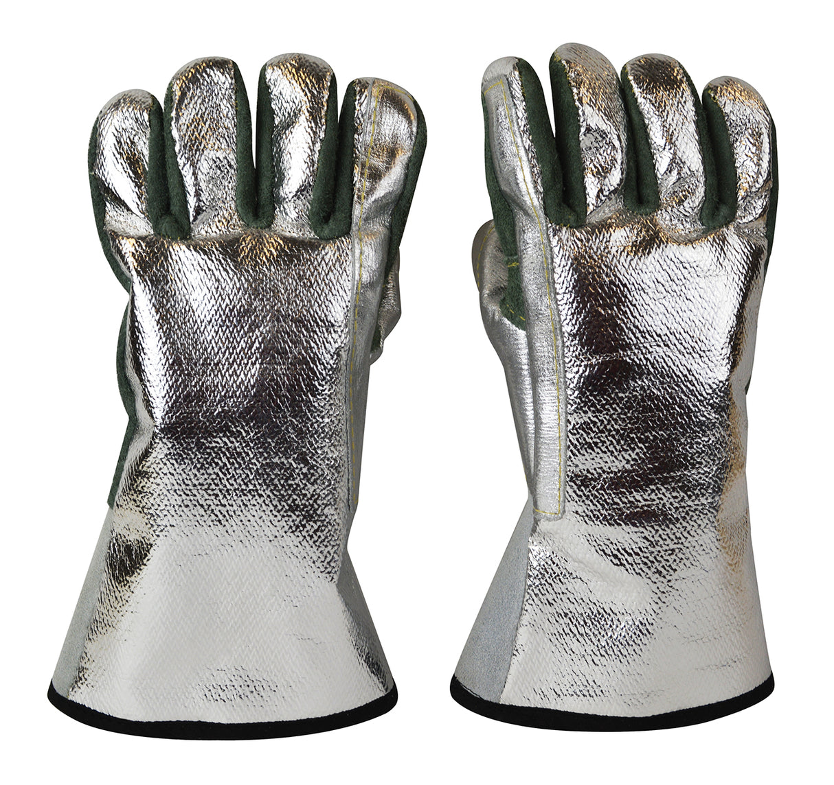 13" Kevlar�� 18 Oz Aluminized Carbon Heat-Resistant Melting Furnace Gloves