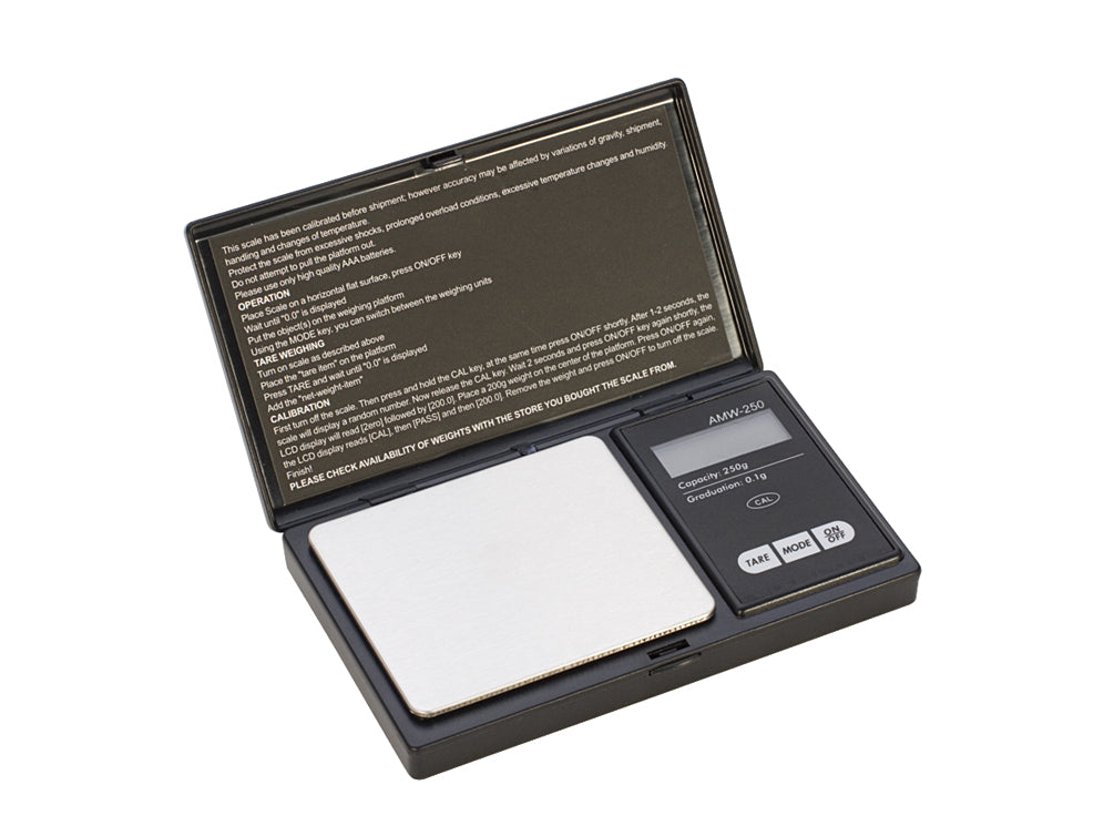 Portable Scale Box 250 x 0.1 gram pocket scale - Portable Precision for Accurate Weighing ...