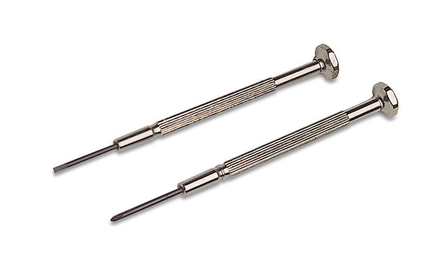 1.20 mm Phillips screwdriver pair with metal handles for precision electronics and small fasteners