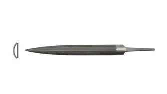 Grobet USA Swiss Pattern Precision 6" Half-Round File, Cut 2