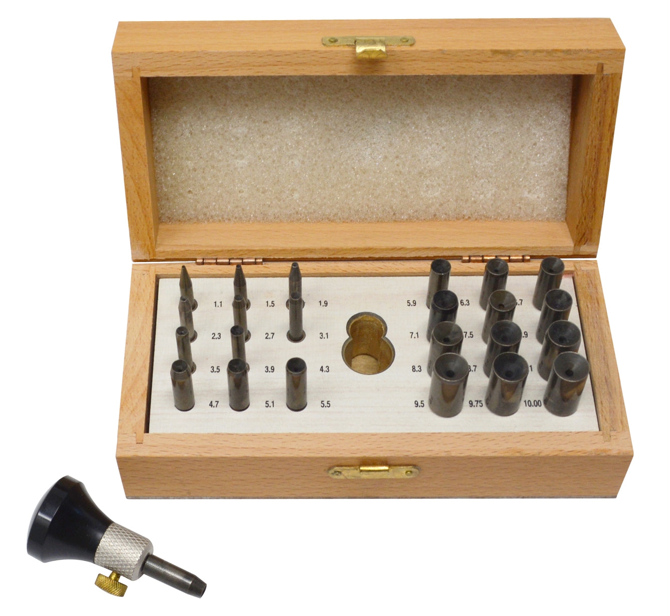 Bezel Setting Tool Set with 24 Punches for Precise Jewelry Work