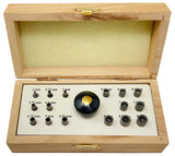 Bezel Setting Tool Set with 24 Punches Sizes 2 to 9mm by PMC Supplies