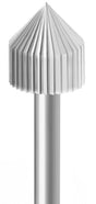 4 MM Swiss Fig. Q Setting Bur Pack of 6 by PMC Supplies