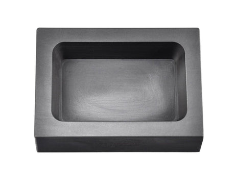 25 Troy Ounce Silver Rectangular Graphite Ingot Mold