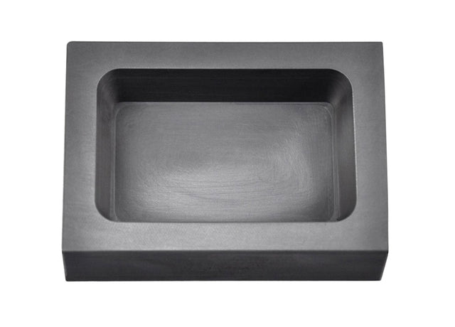 50 Troy Ounce Silver Rectangular Graphite Ingot Mold