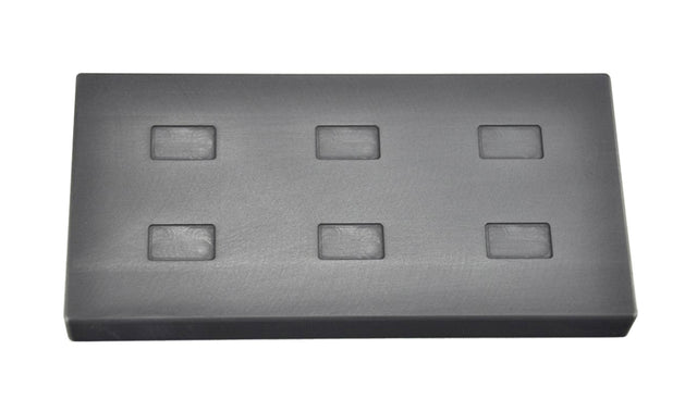 1 Gram Multi-Cavity Silver Rectangular Graphite Ingot Mold