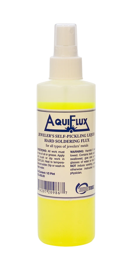 Aquiflux - 1 Half Pint (8 Oz) Self-Pickling Soldering Flux