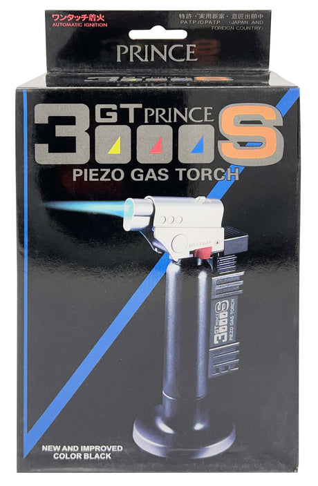 Prince GT 3000S Piezo Refillable Micro Melting Butane Torch by PMC Supplies