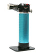 Stingray GB4001 butane refillable torch in teal blue with instant ignition and 2500°F flame